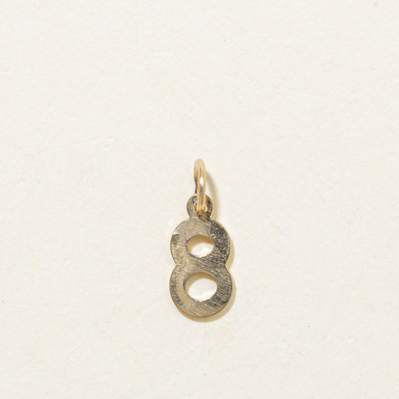 '100 Ways' 10k Yellow Gold Number Charm | Options Available