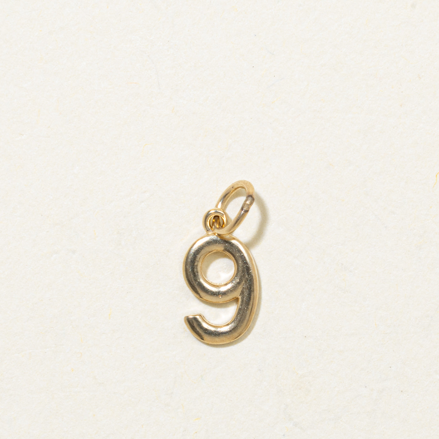'100 Ways' 10k Yellow Gold Number Charm | Options Available
