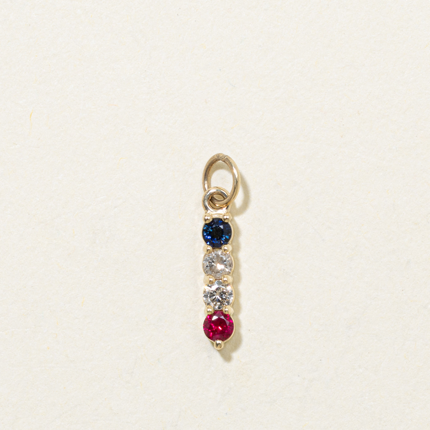 '100 Ways' 10k Yellow Australia Keepsake Charm | 0.27ctw