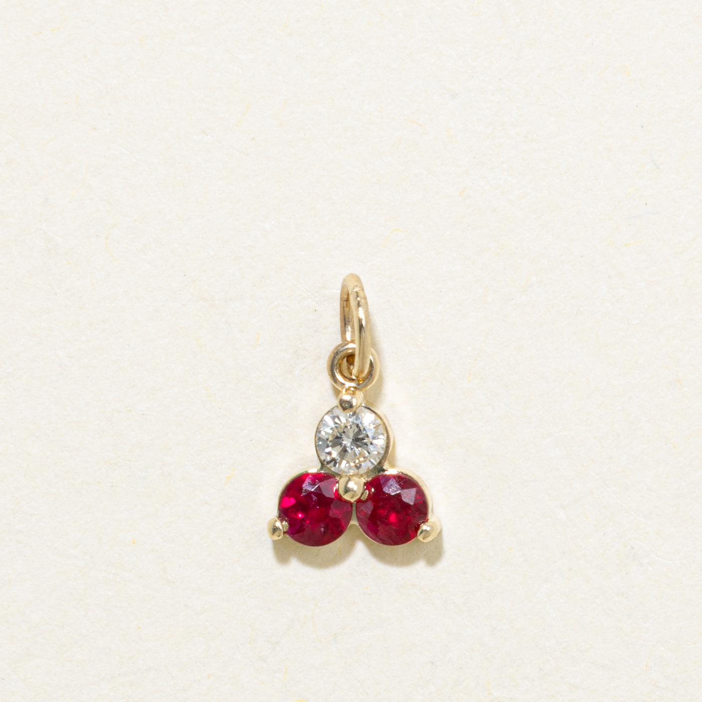 '100 Ways' 10k Yellow Gold Canada Keepsake Charm | 0.36ctw