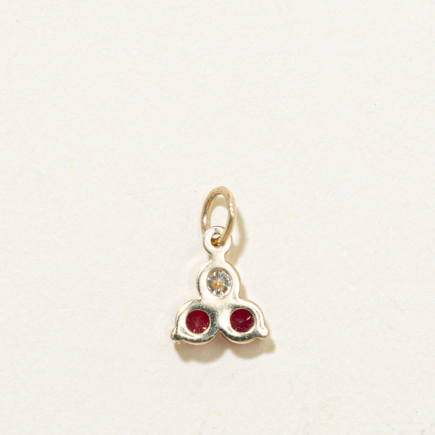 '100 Ways' 10k Yellow Gold Canada Keepsake Charm | 0.36ctw