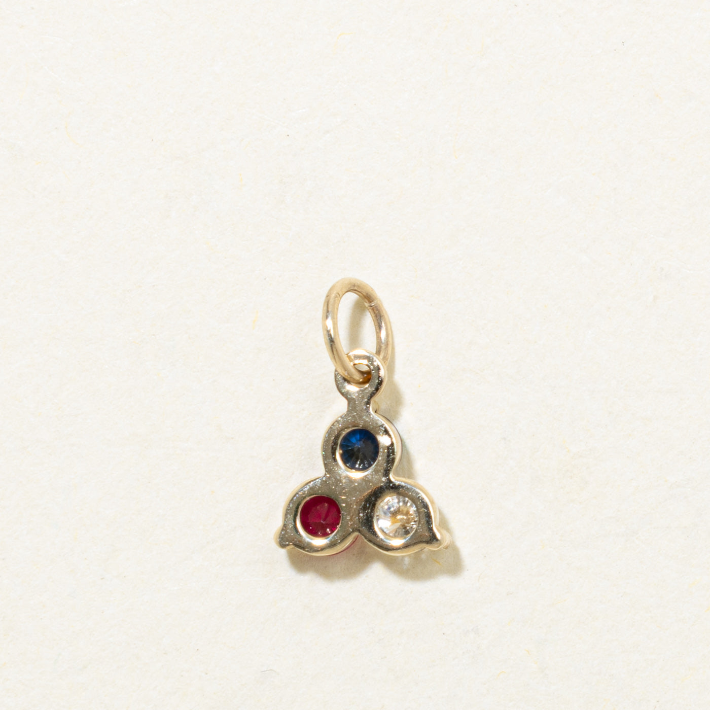 '100 Ways' 10k Yellow Gold New Zealand Keepsake Charm | 0.39ctw
