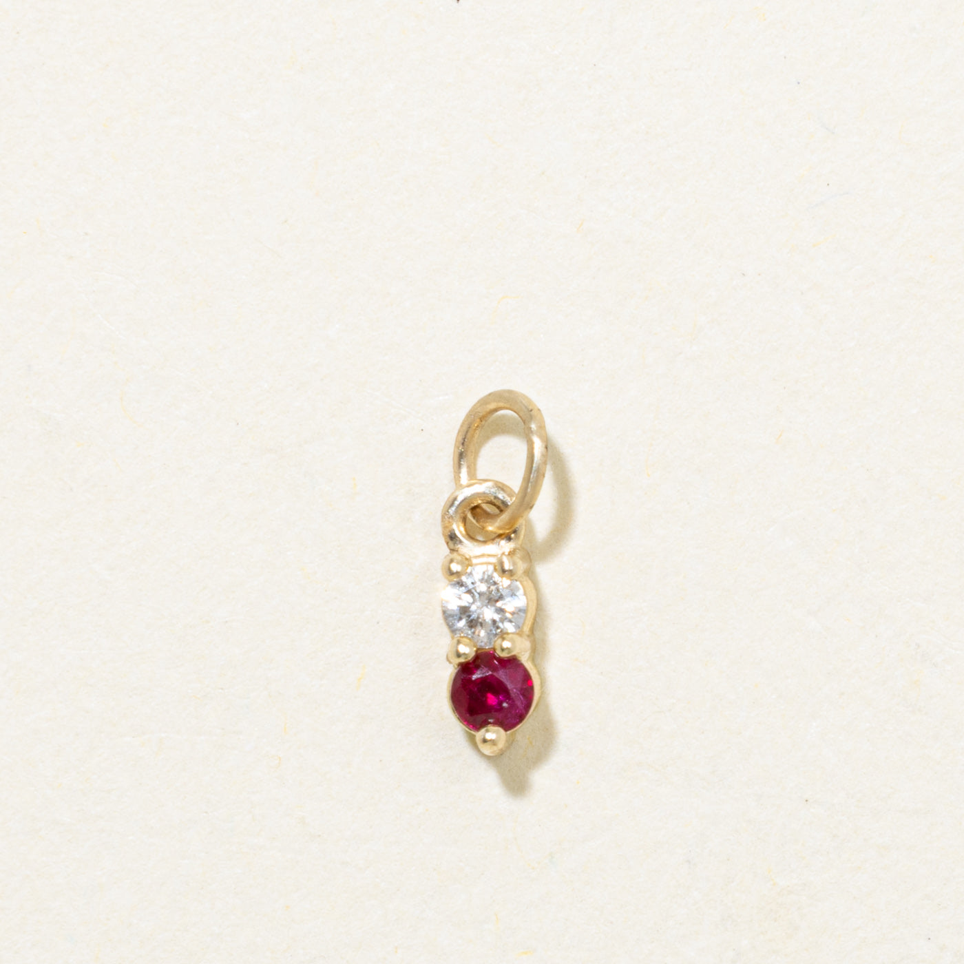 '100 Ways' 10k Yellow Gold Switzerland Keepsake Charm | 0.13ctw