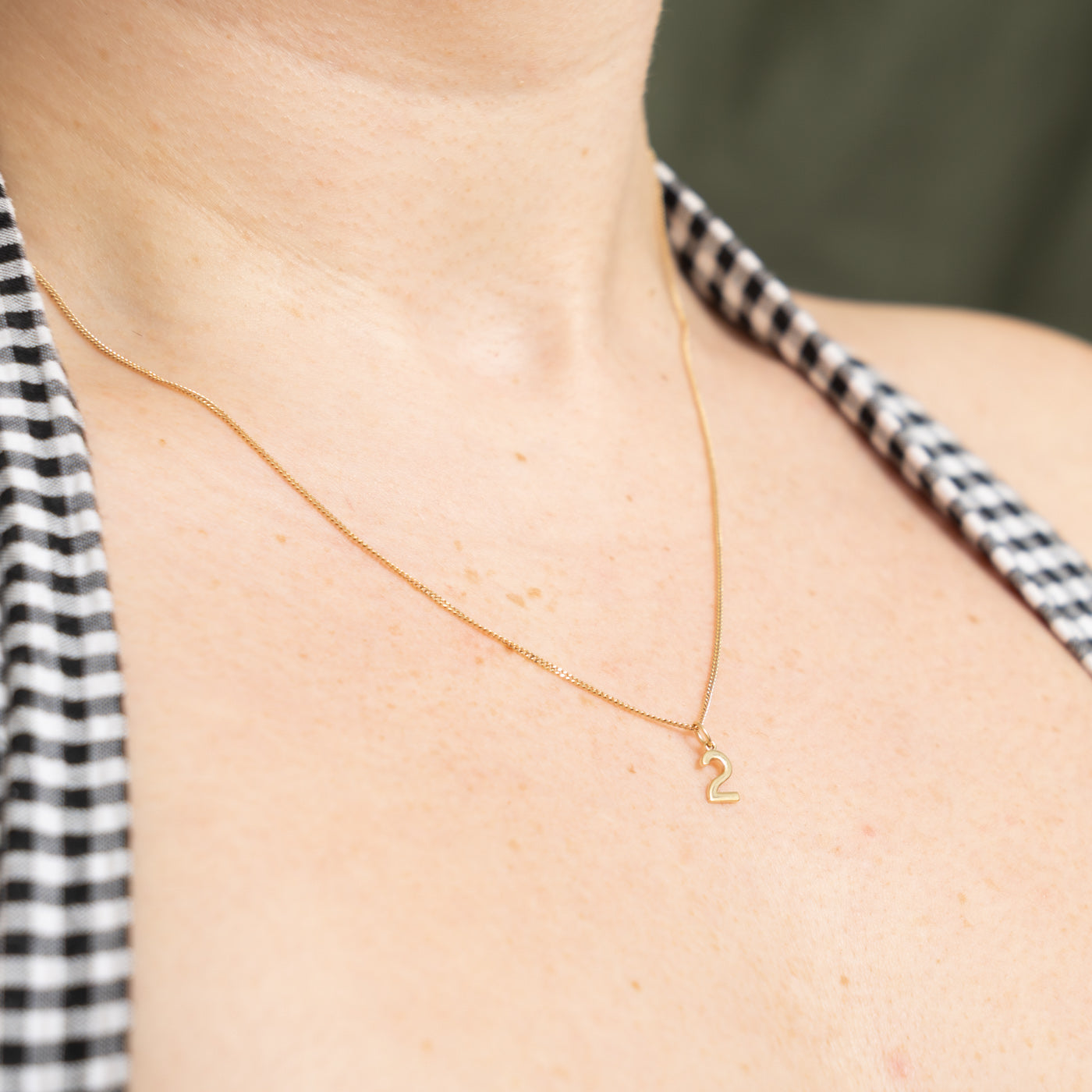 '100 Ways' 10k Yellow Gold Number Charm | Options Available