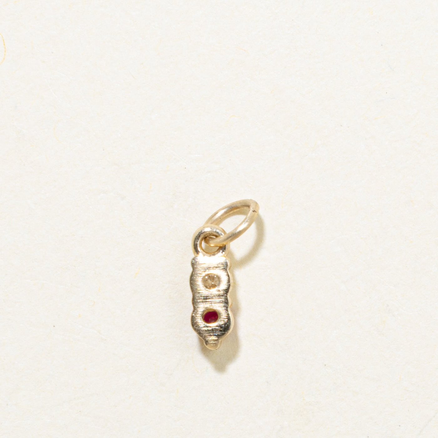 '100 Ways' 10k Yellow Gold Switzerland Keepsake Charm | 0.13ctw