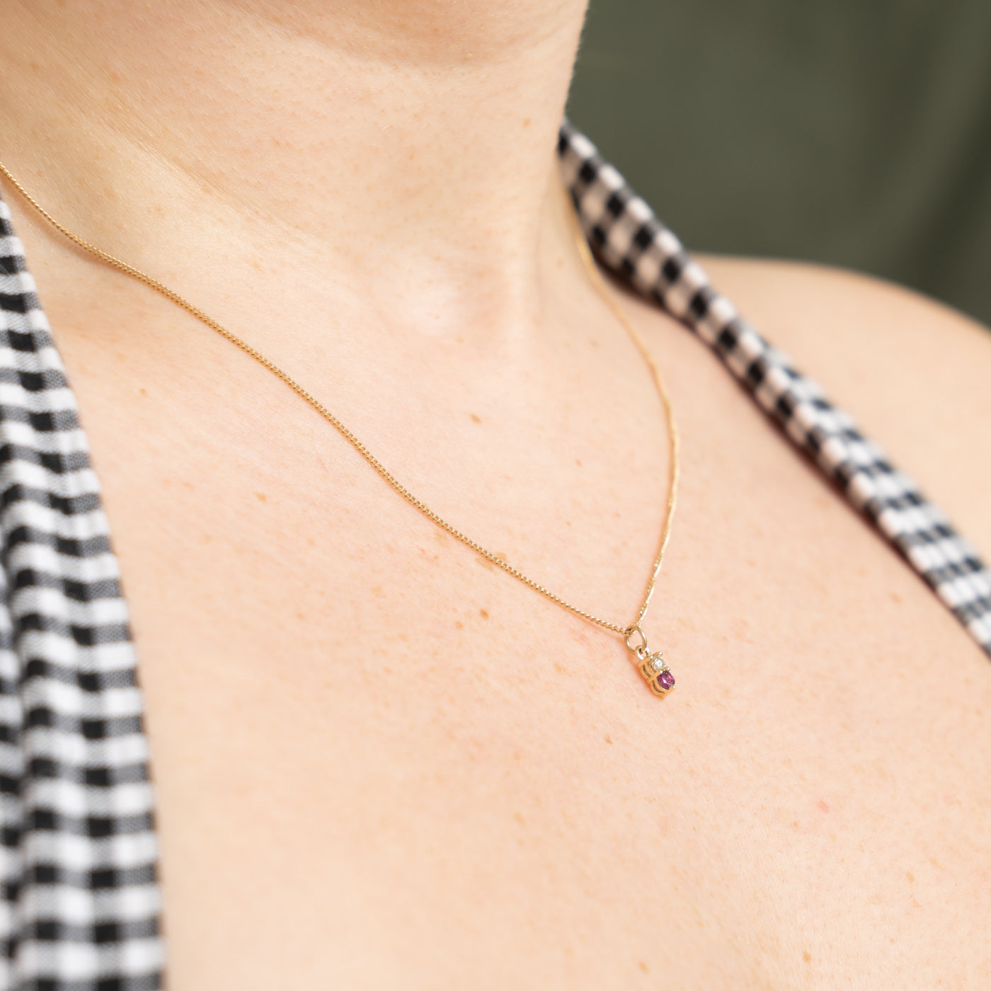 '100 Ways' 10k Yellow Gold Qatar Keepsake Charm | 0.14ctw