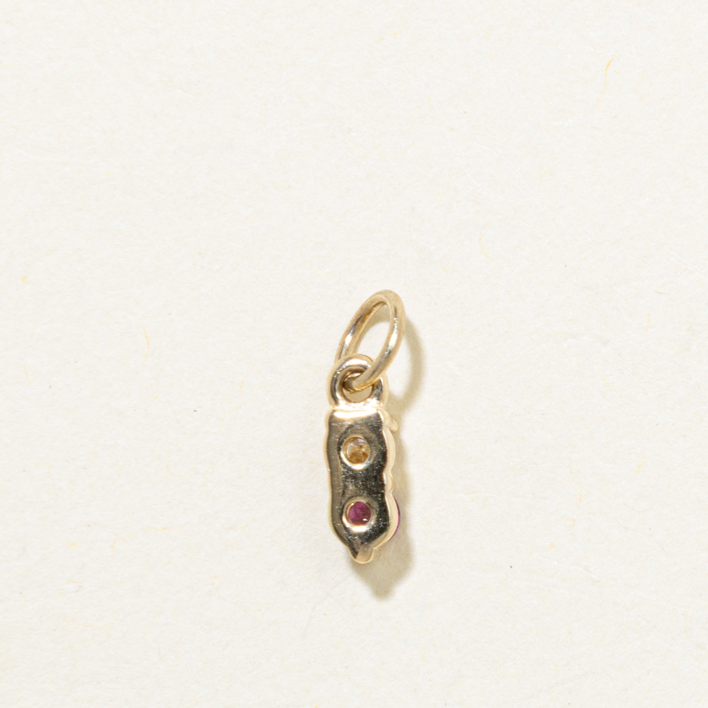 '100 Ways' 10k Yellow Gold Qatar Keepsake Charm | 0.14ctw