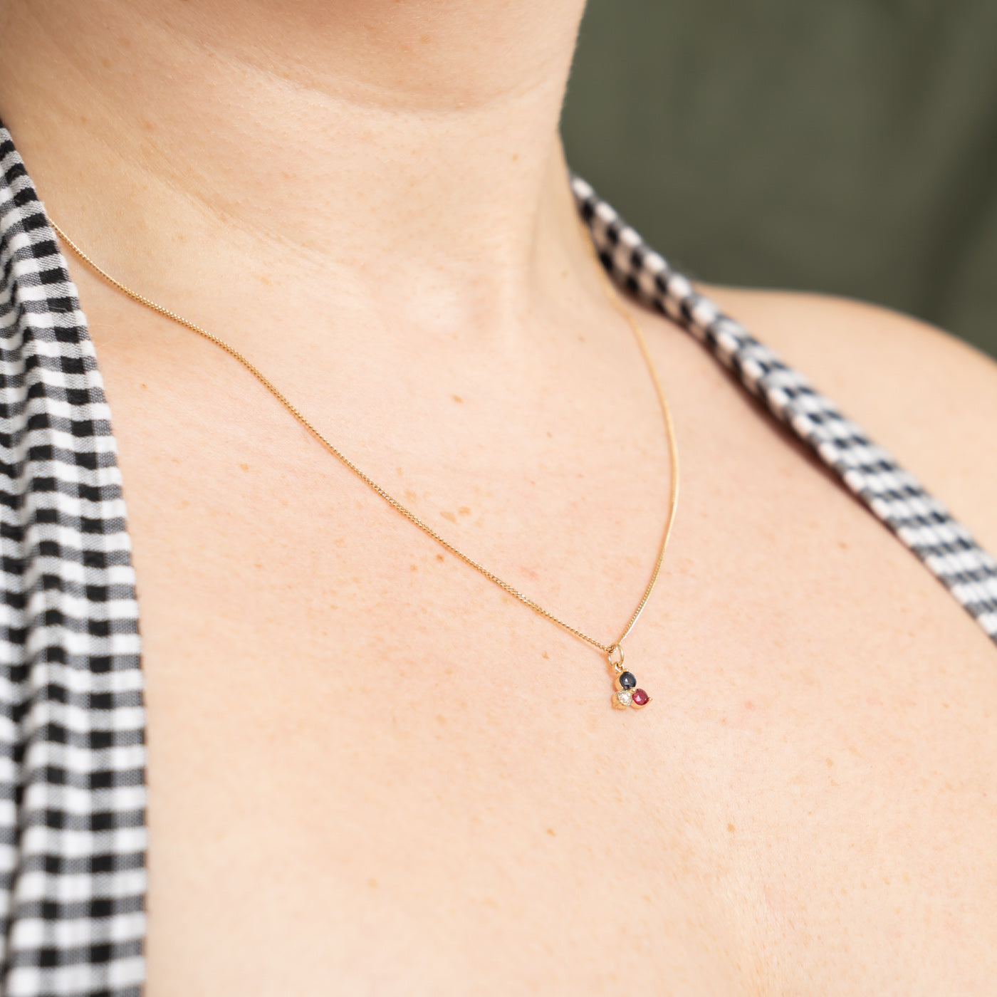 '100 Ways' 10k Yellow Gold New Zealand Keepsake Charm | 0.39ctw