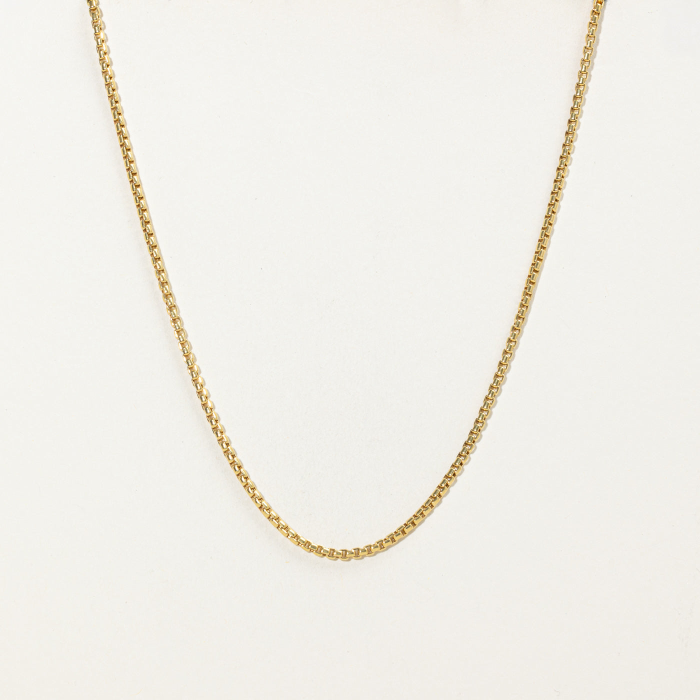 ‘David Yurman’ 18k Box Chain | 18.75"