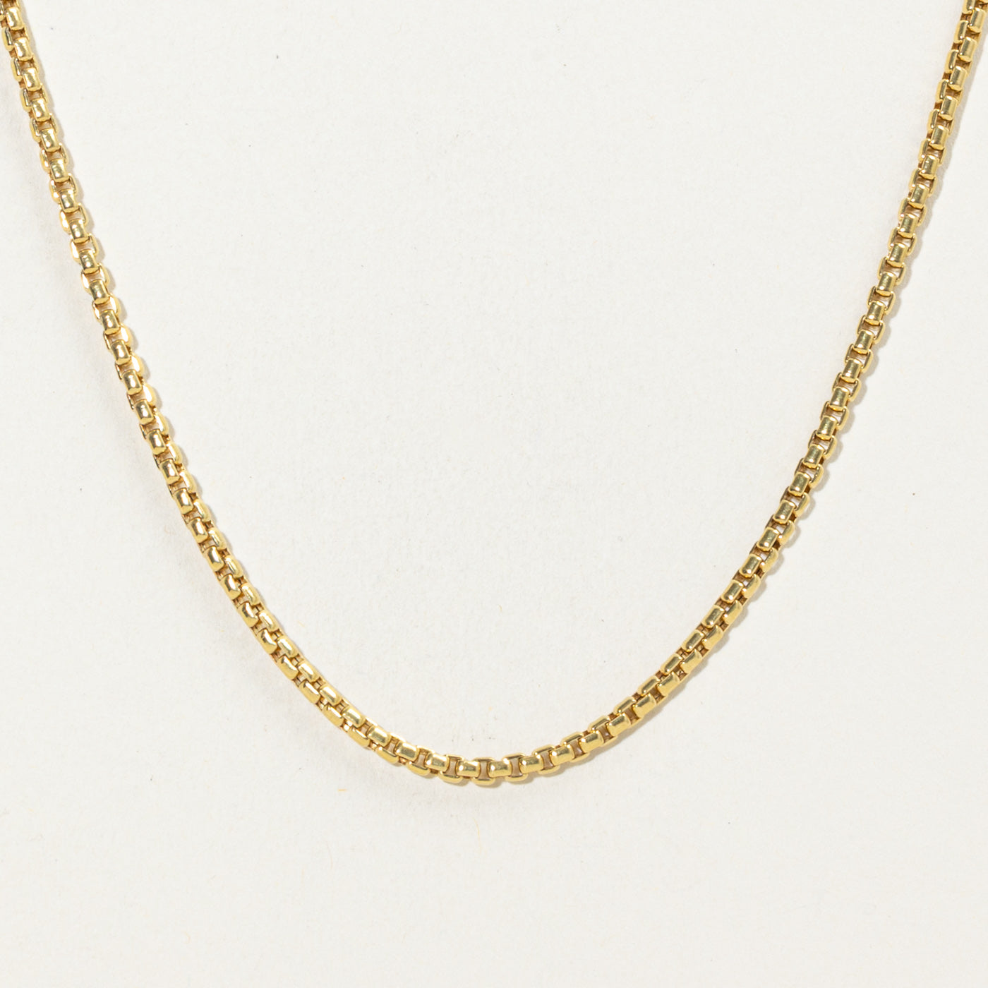‘David Yurman’ 18k Box Chain | 18.75"
