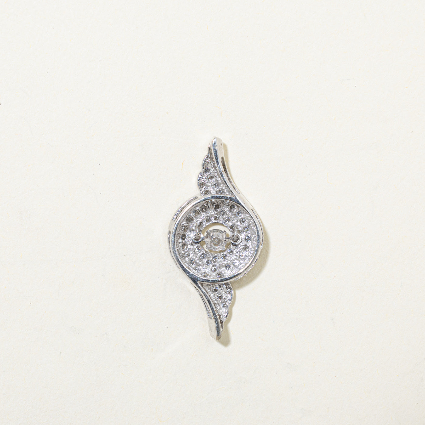 10k Diamond Multi Crossover Pendant | 0.27ctw