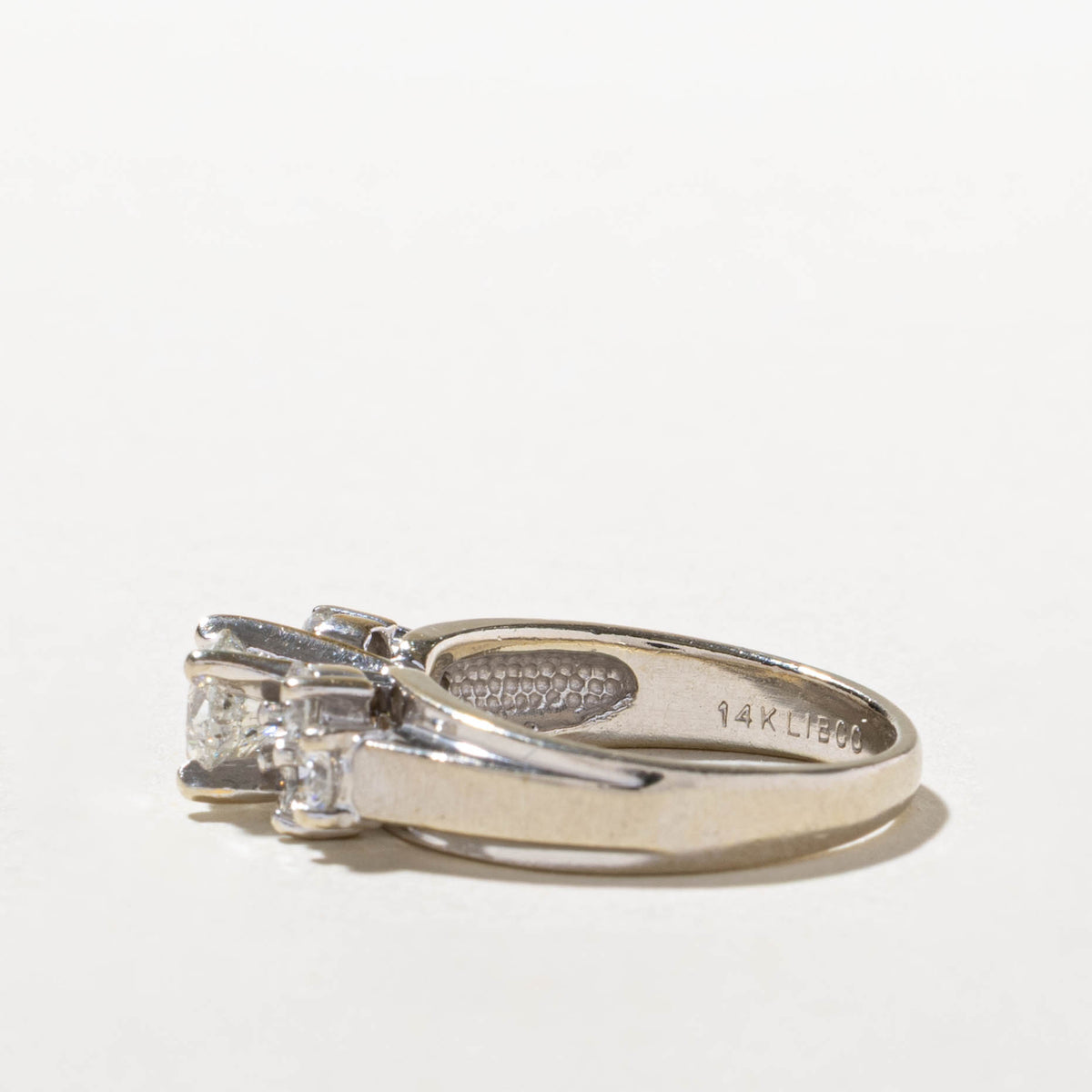 14k Diamond Cluster Accented Ring | 0.60ct I1 H/I, 0.78ctw | SZ 5.5