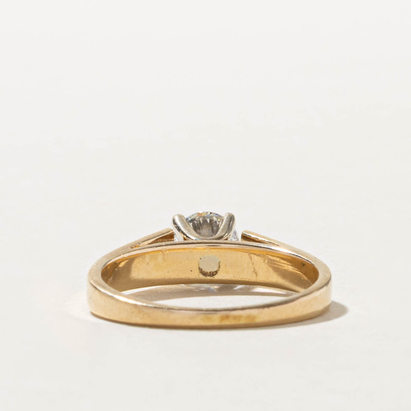 14k Solitaire Diamond Ring | 0.54ct SI1 H/I | SZ 5.25