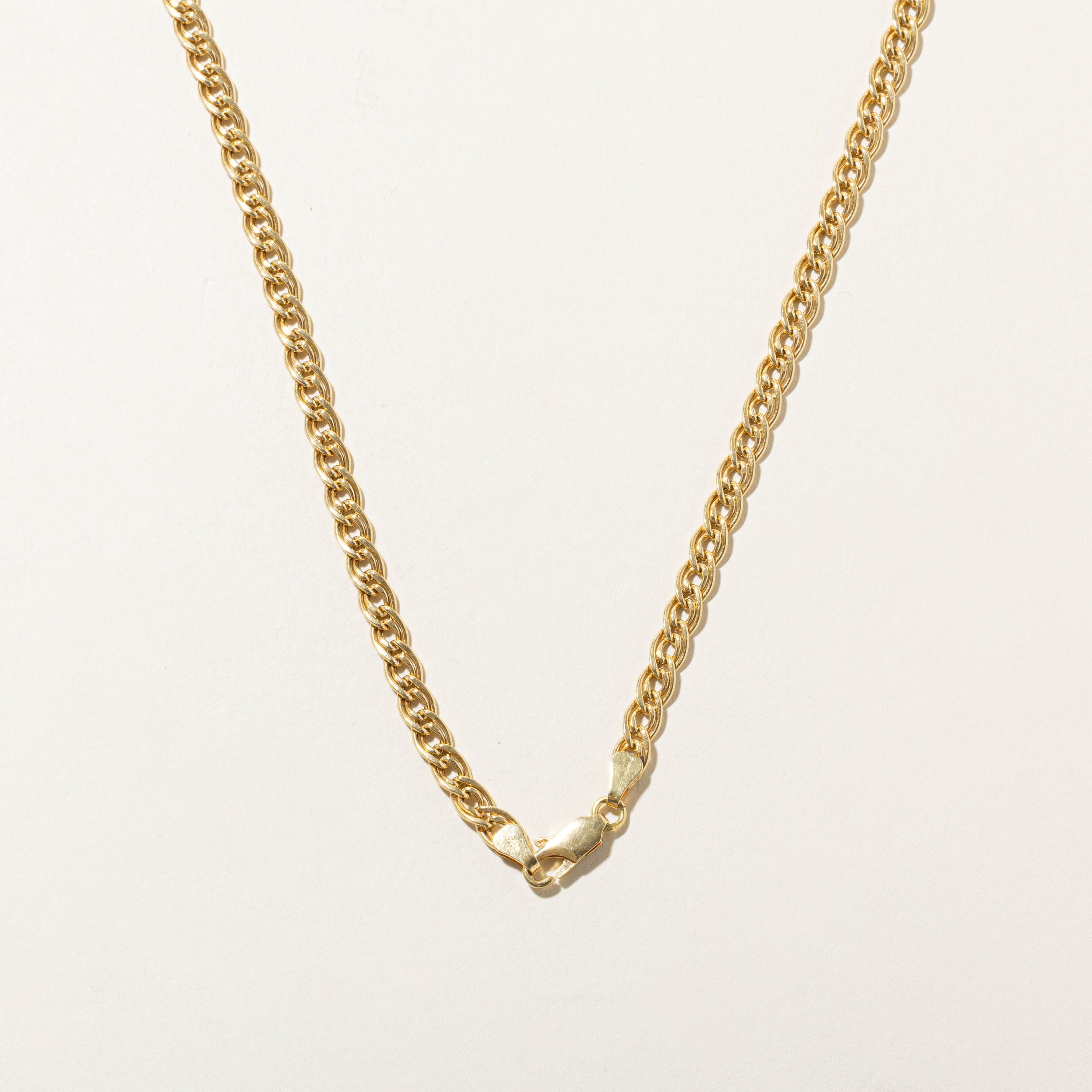 18k Three Stone Diamond Pendant Necklace | 0.64ctw | 18"