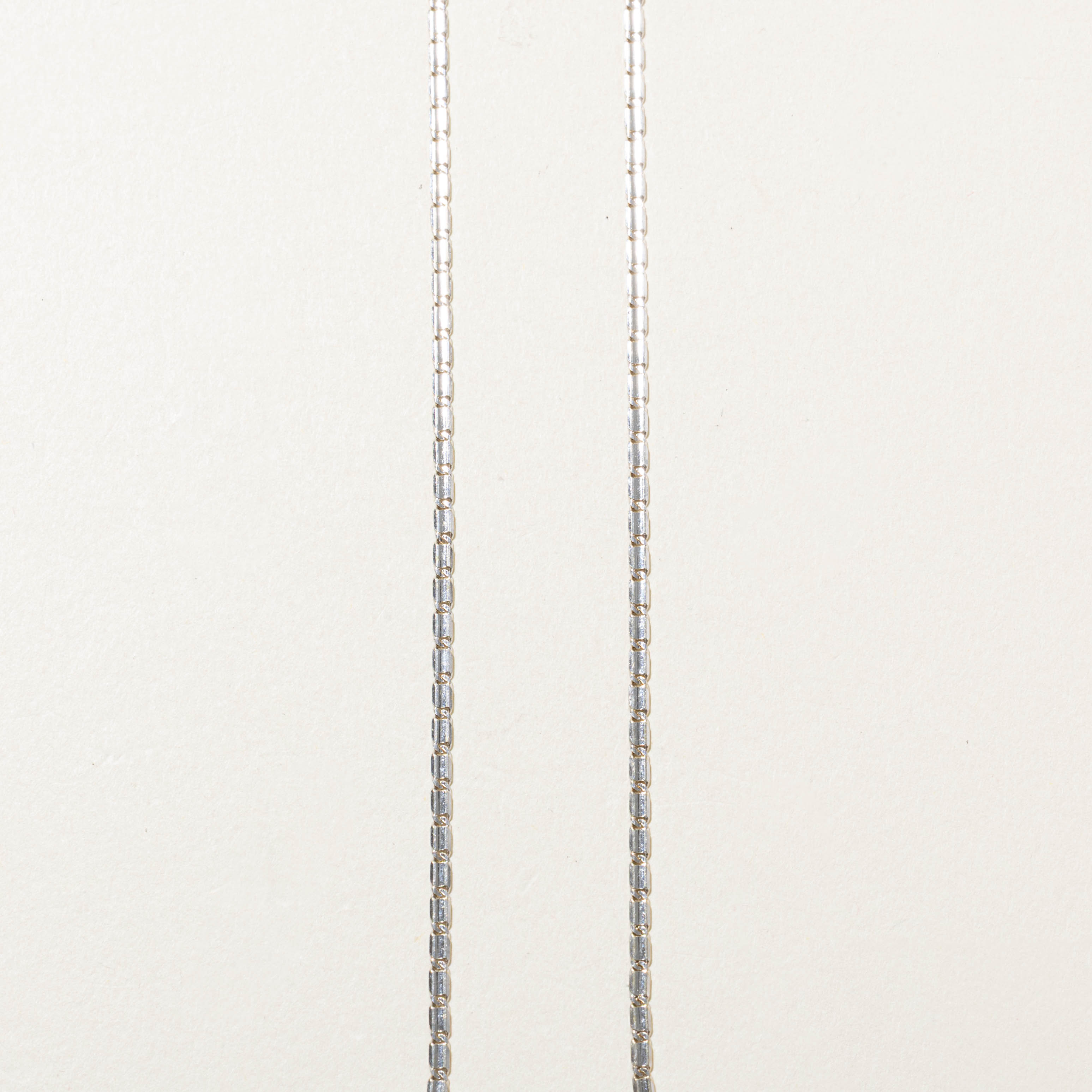 18k Diamond Geometric Pendant Necklace | 0.35ct SI2 G/H | 15"