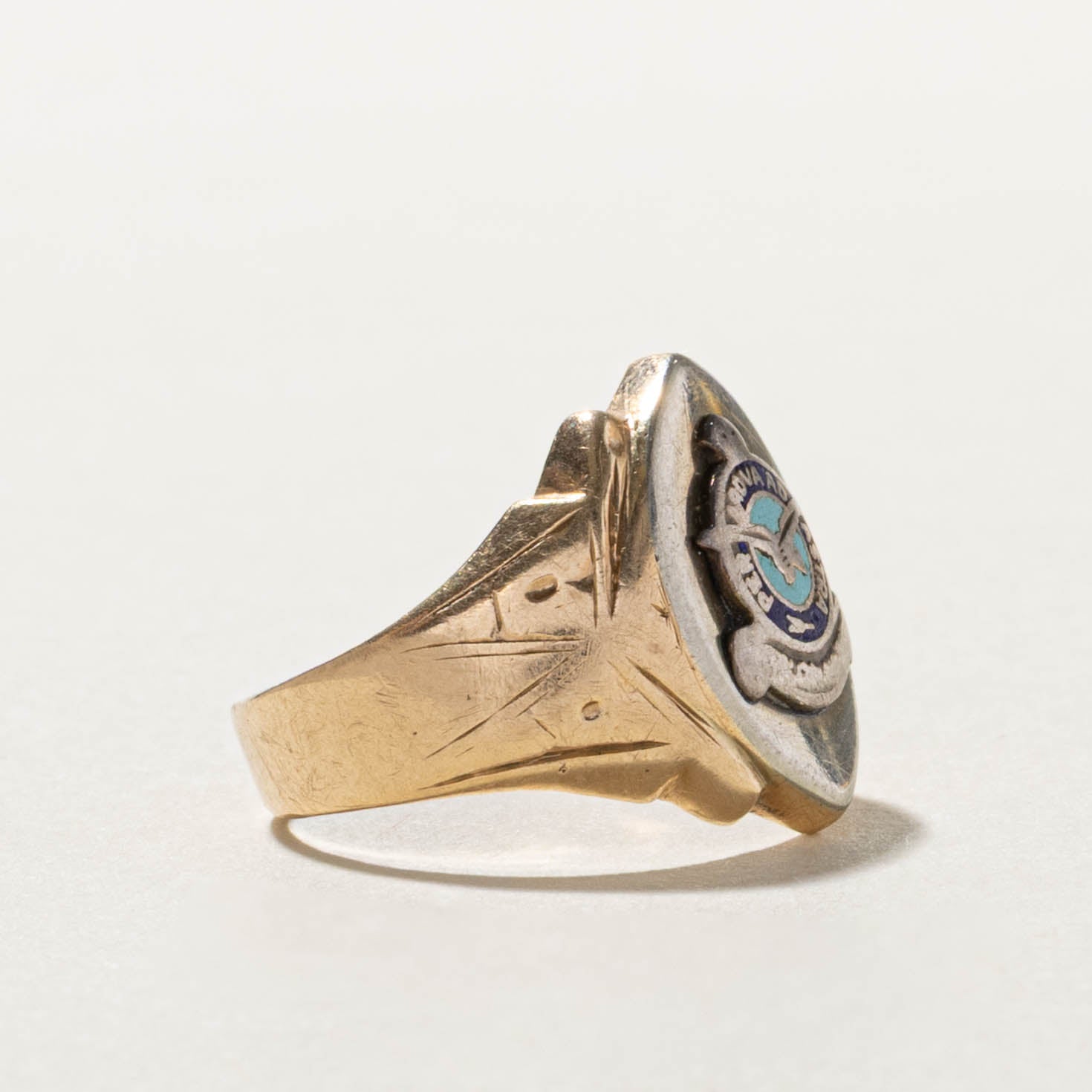 Vintage Canadian 10k Air Force Ring | SZ 4