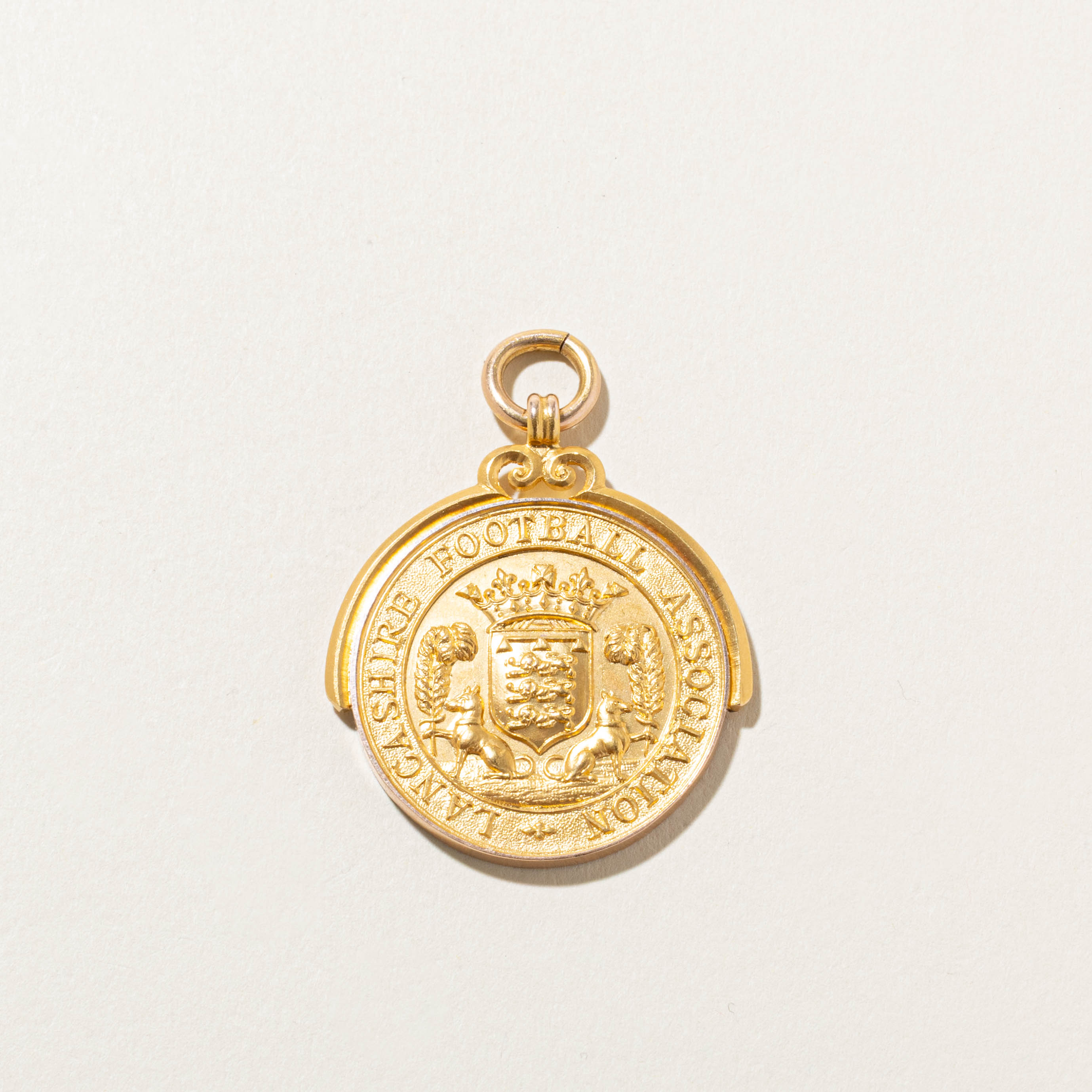 1907 Birmingham Comemmorative Pendant for Lancashire Football Association