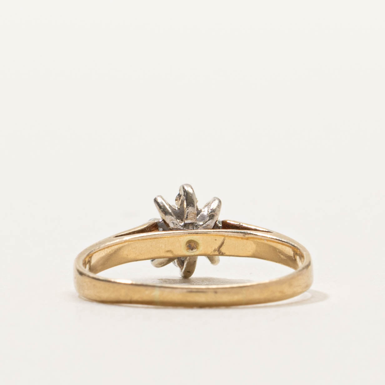 10k Diamond Petal Cluster Ring | SZ 2