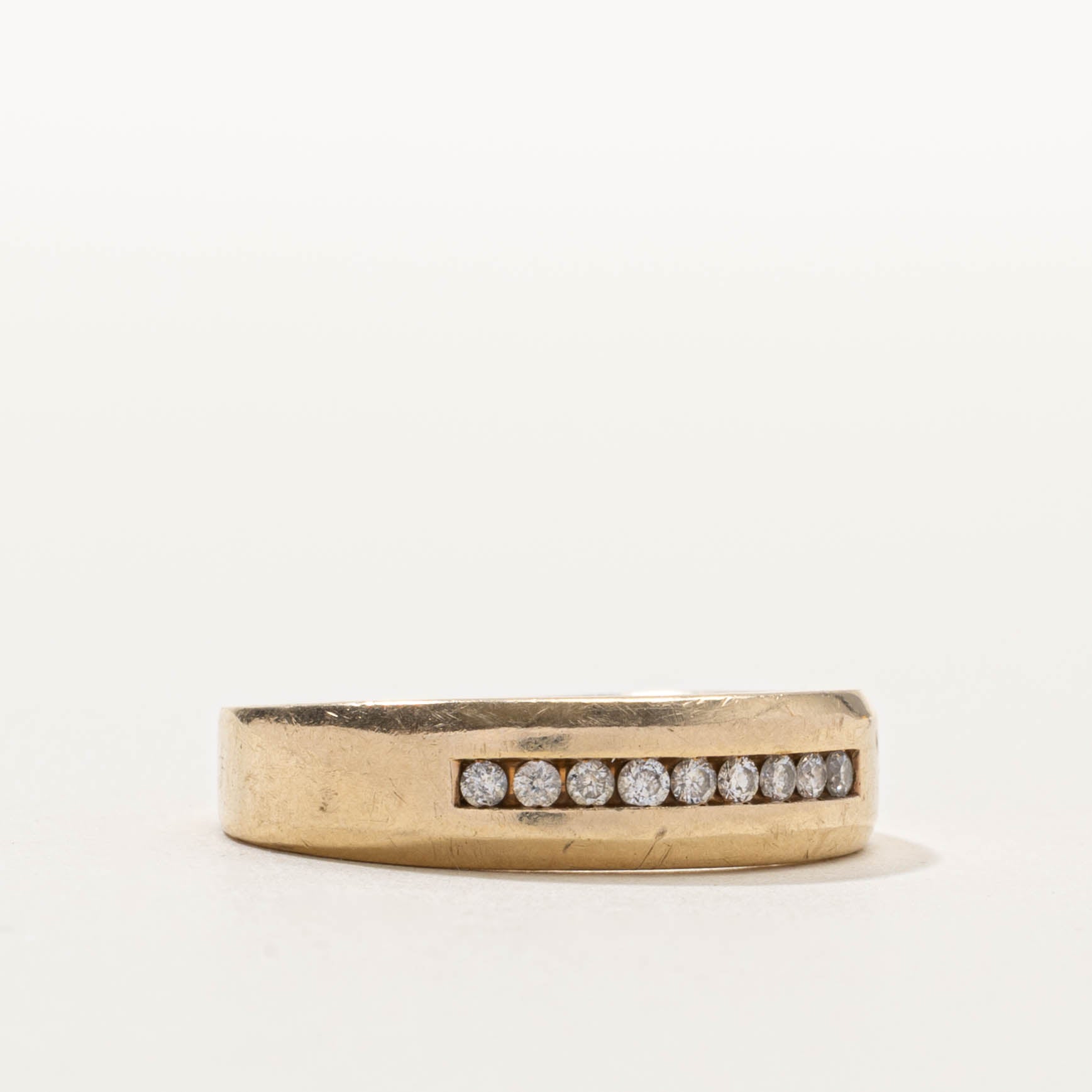 10k Channel Set Diamond Band | SZ 9