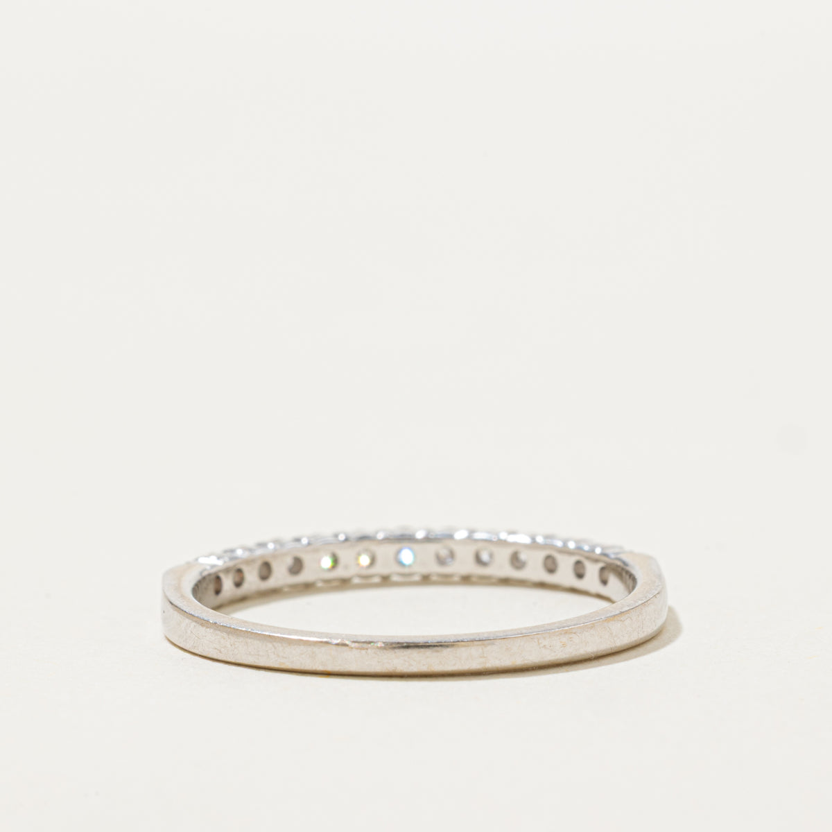 18k Semi Eternity Diamond Band | 2.05mm | SZ 7