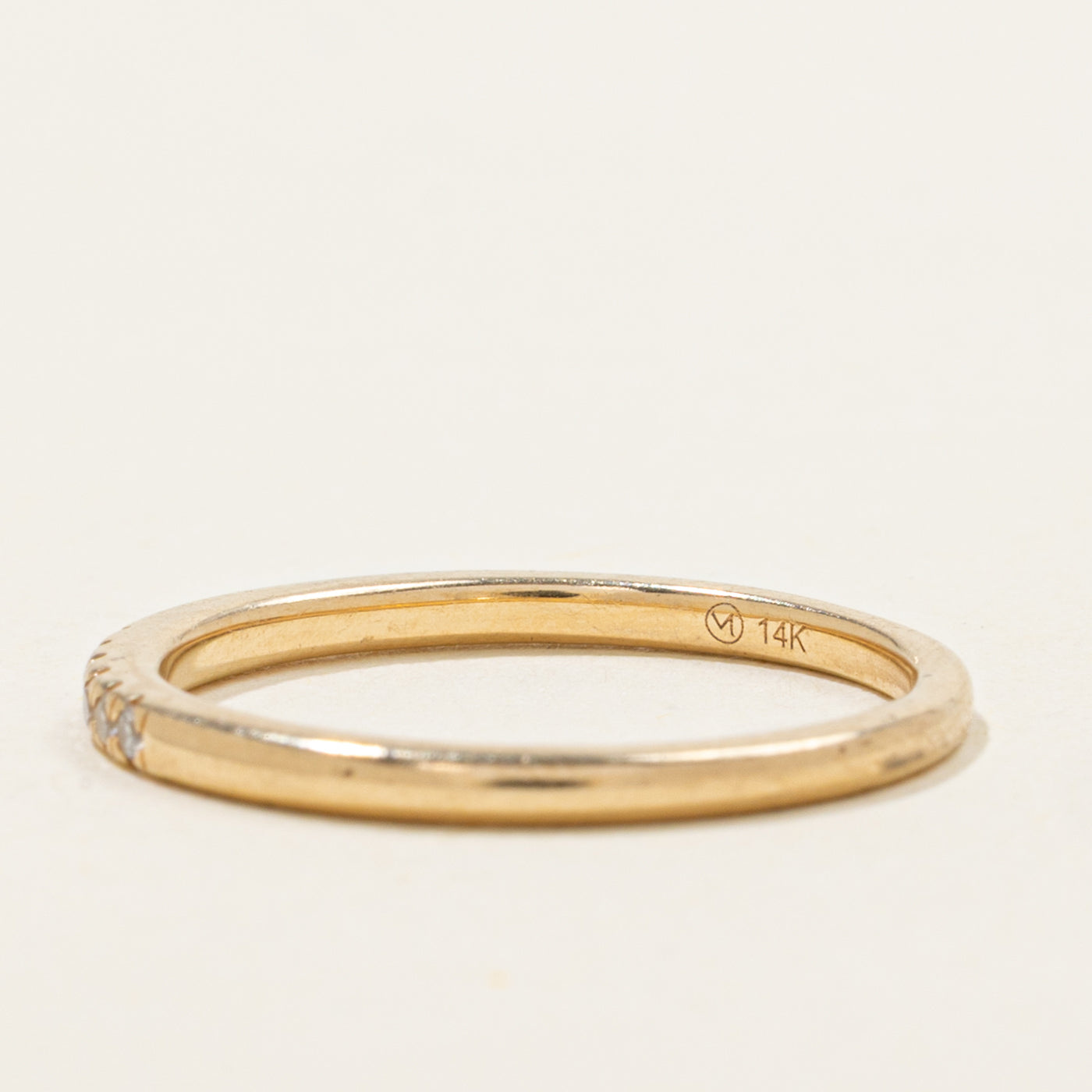 'Mejuri' Diamonds Line Ring | 1.55mm | SZ 5
