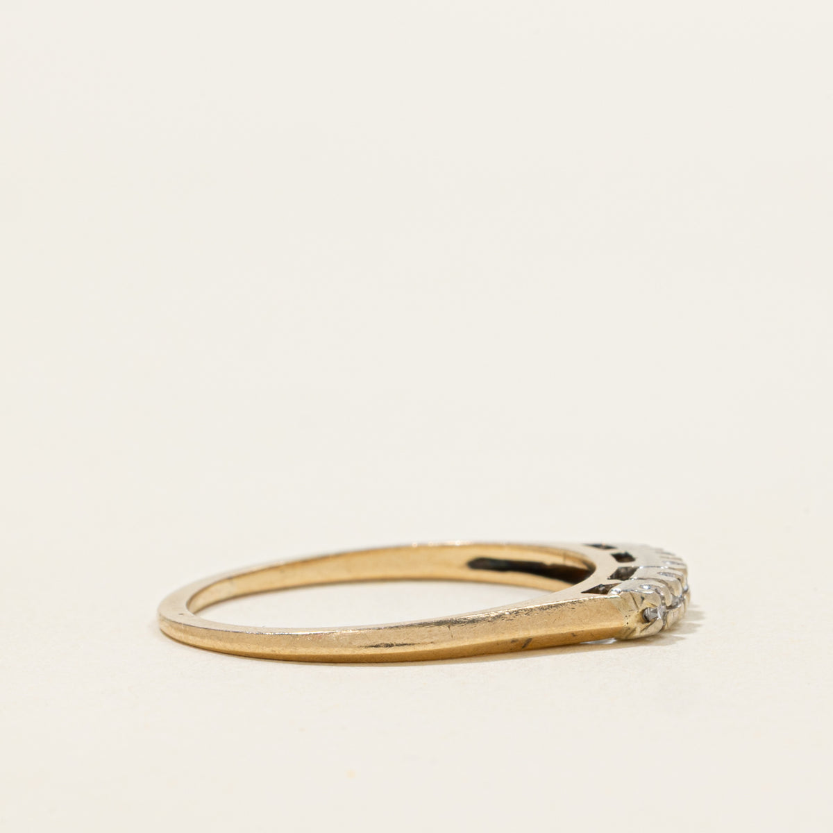 14k Five Stone Diamond Band | SZ 8