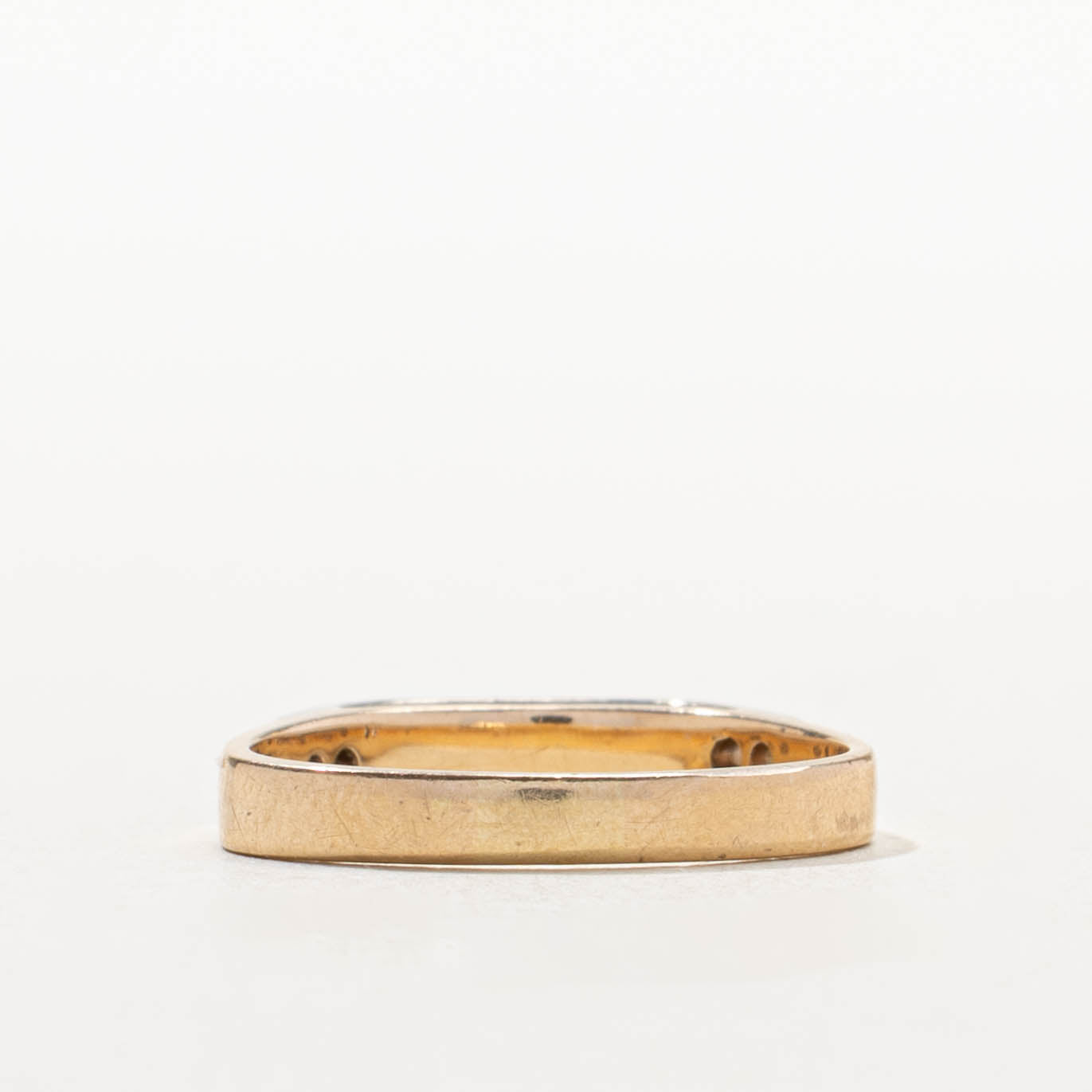Semi Eternity Diamond Lifted Band | SZ 5.75
