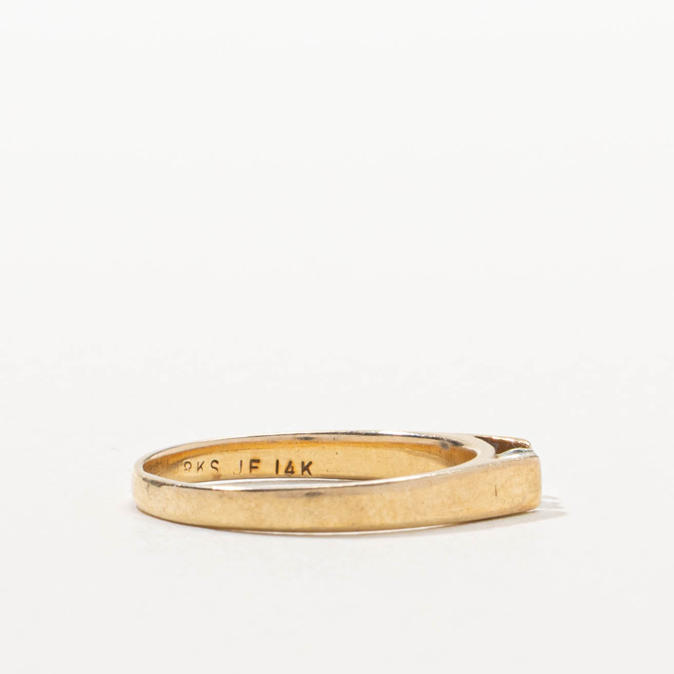 14k Diamond Petite Ring | SZ 3.75