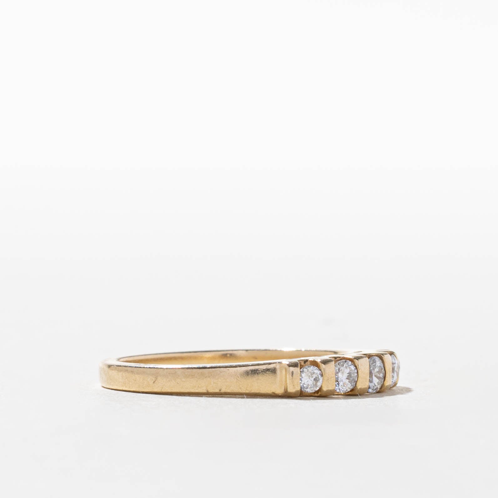 10k Five Stone Diamond Band | SZ 5.5
