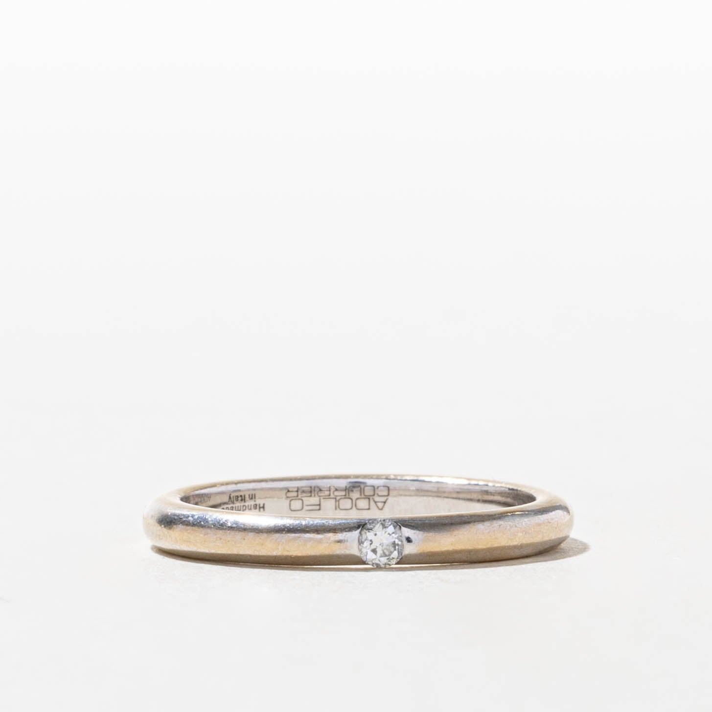 18k Round Brilliant Diamond Stacking Band | 2.50mm | SZ 7