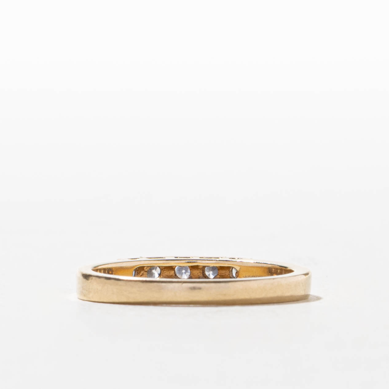 14k Five Stone Diamond Band | SZ 6.75