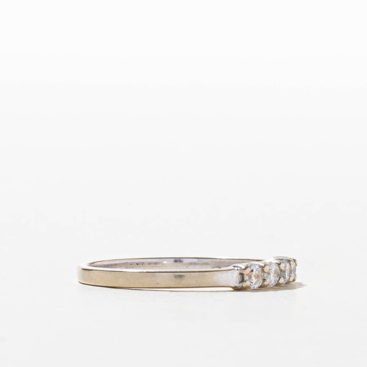 14k Five Stone Diamond Band | SZ 6.75