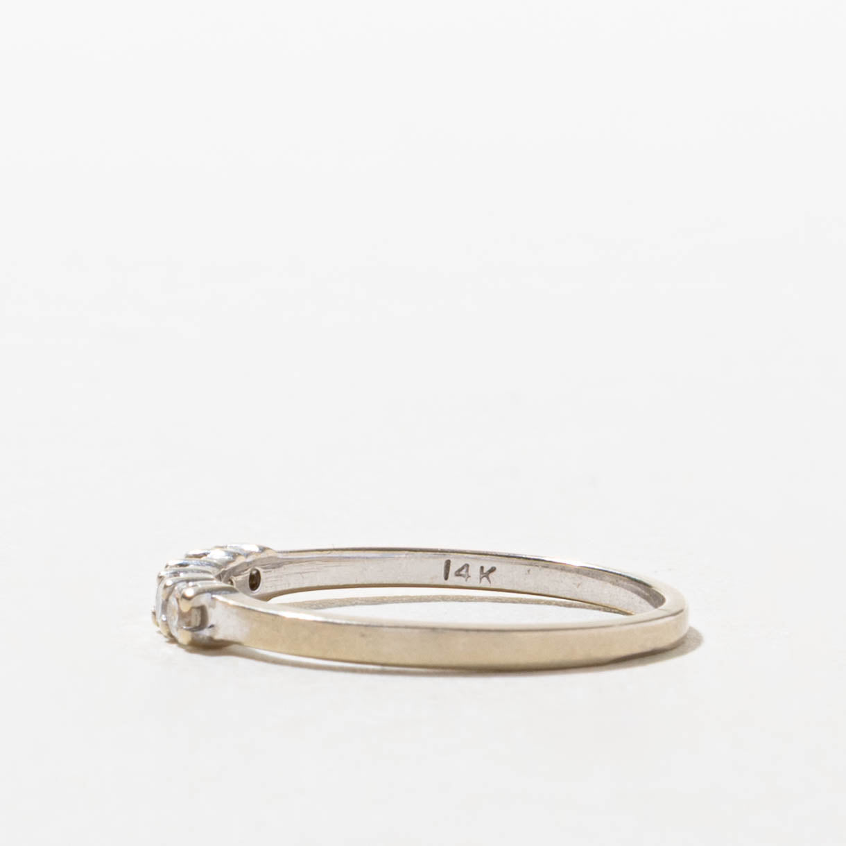14k Five Stone Diamond Band | SZ 6.75