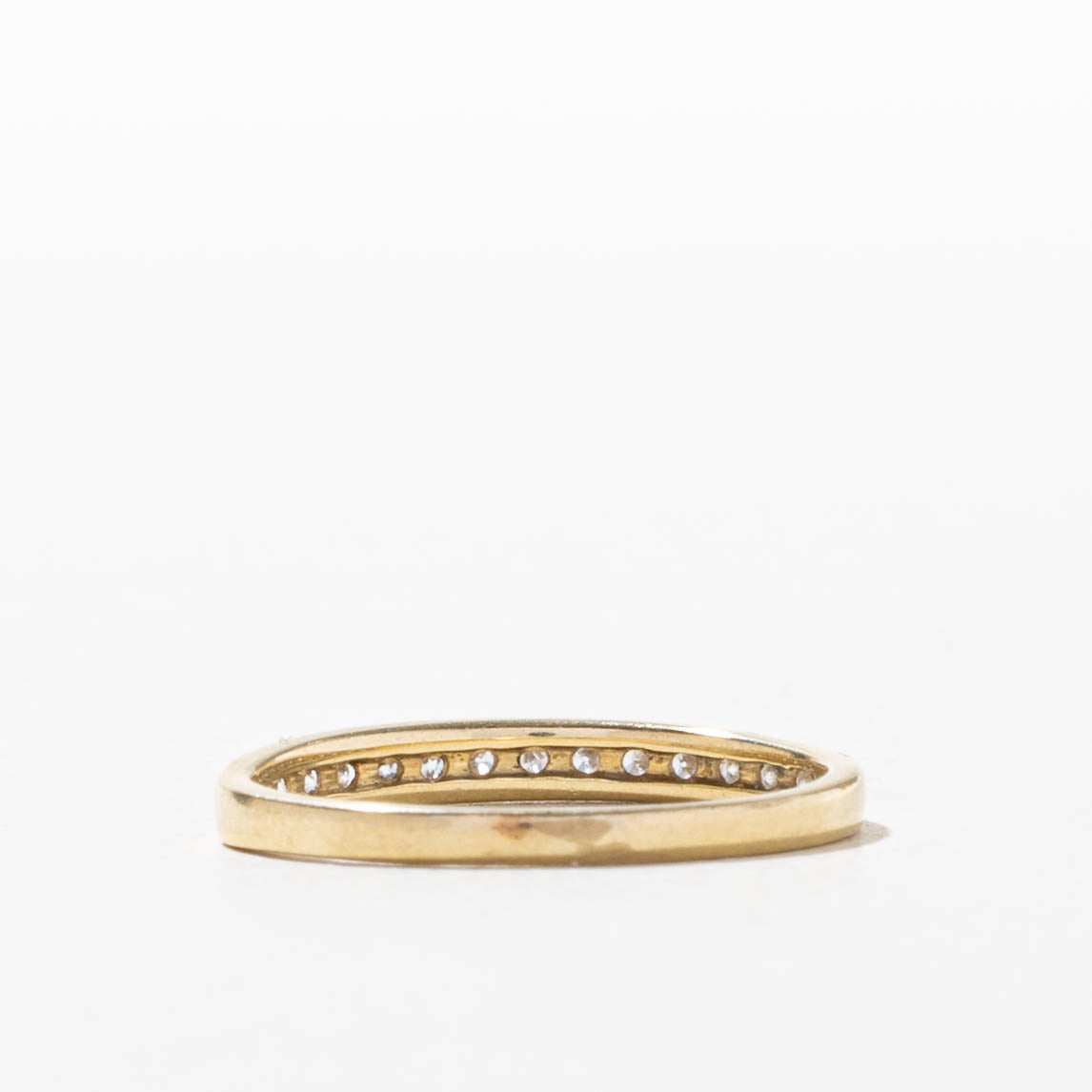 10k Channel Set Semi Eternity Diamond Band | SZ 6