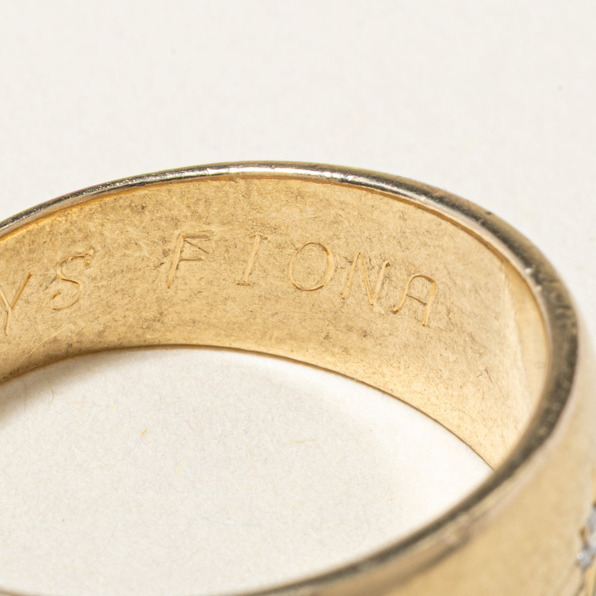 14k Star Set Diamond Plain Band | 10.00mm | SZ 9.5