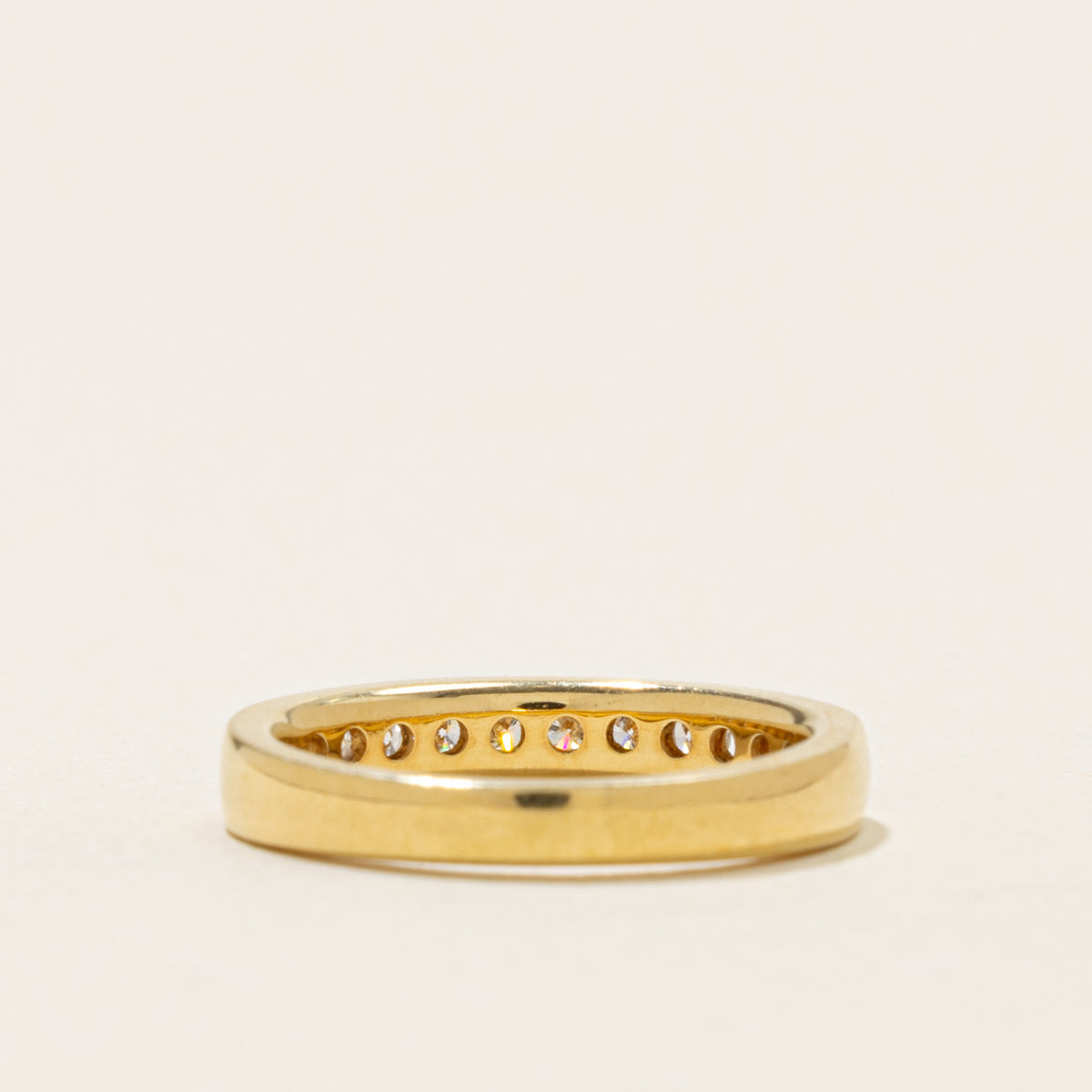 'Birks' Semi Eternity Channel Set Diamond Band | SZ 4.5