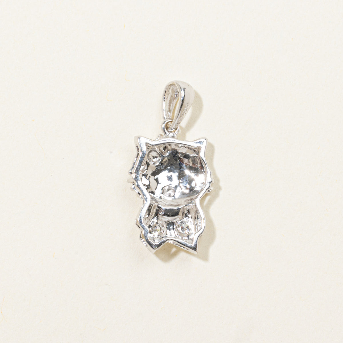 18k Diamond Hello Kitty Pendant