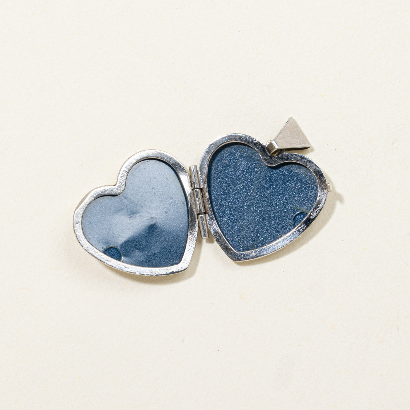 10k Diamond Puffed Heart Locket