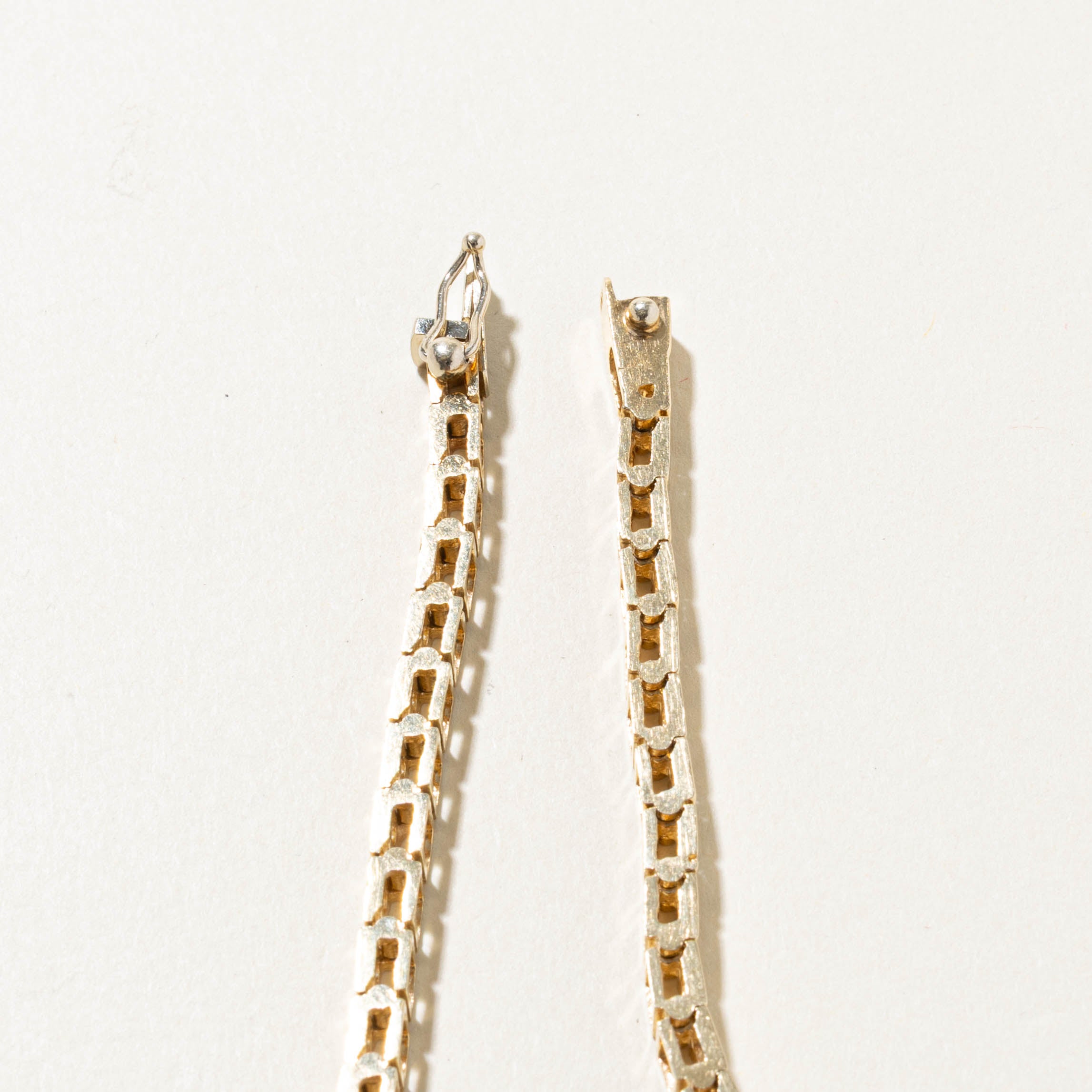 14k Star Set Diamond Geometric Tennis Bracelet | 0.60ctw | 7.5"