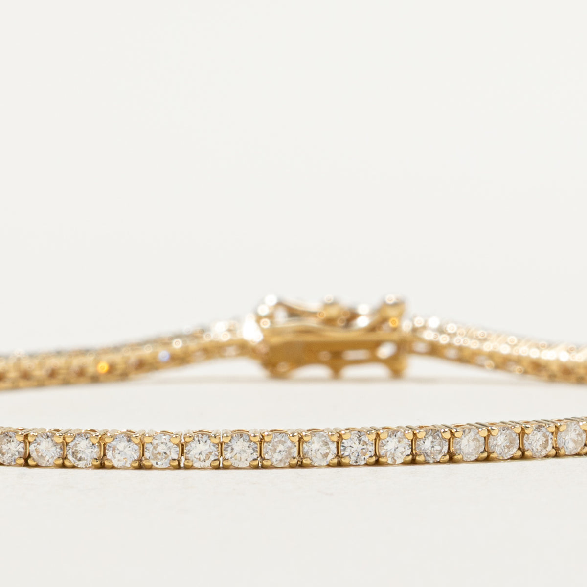 '100 Ways' 14k Yellow Gold Diamond Tennis Bracelet | 2.00ctw | SZ 7"