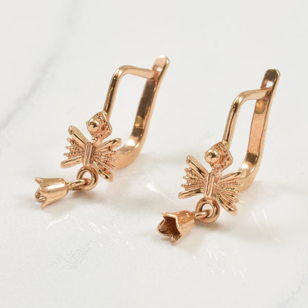 14k Rose Gold Earrings |