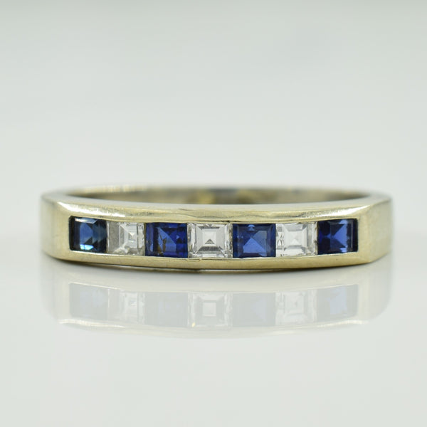 Sapphire & Diamond Ring | 0.25ctw, 0.15ctw | SZ 6.75 |