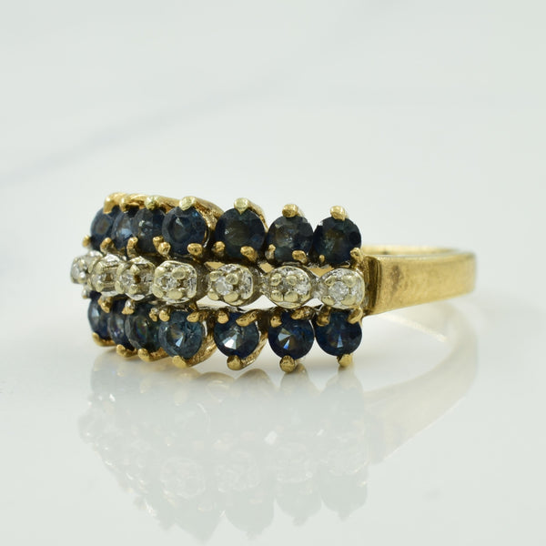 Sapphire & Diamond Ring | 1.00ctw, 0.03ctw | SZ 6.75 |