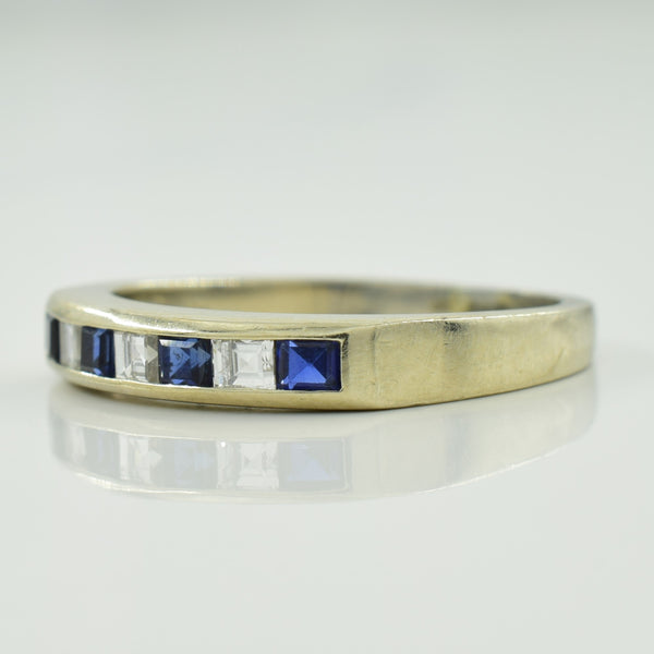 Sapphire & Diamond Ring | 0.25ctw, 0.15ctw | SZ 6.75 |