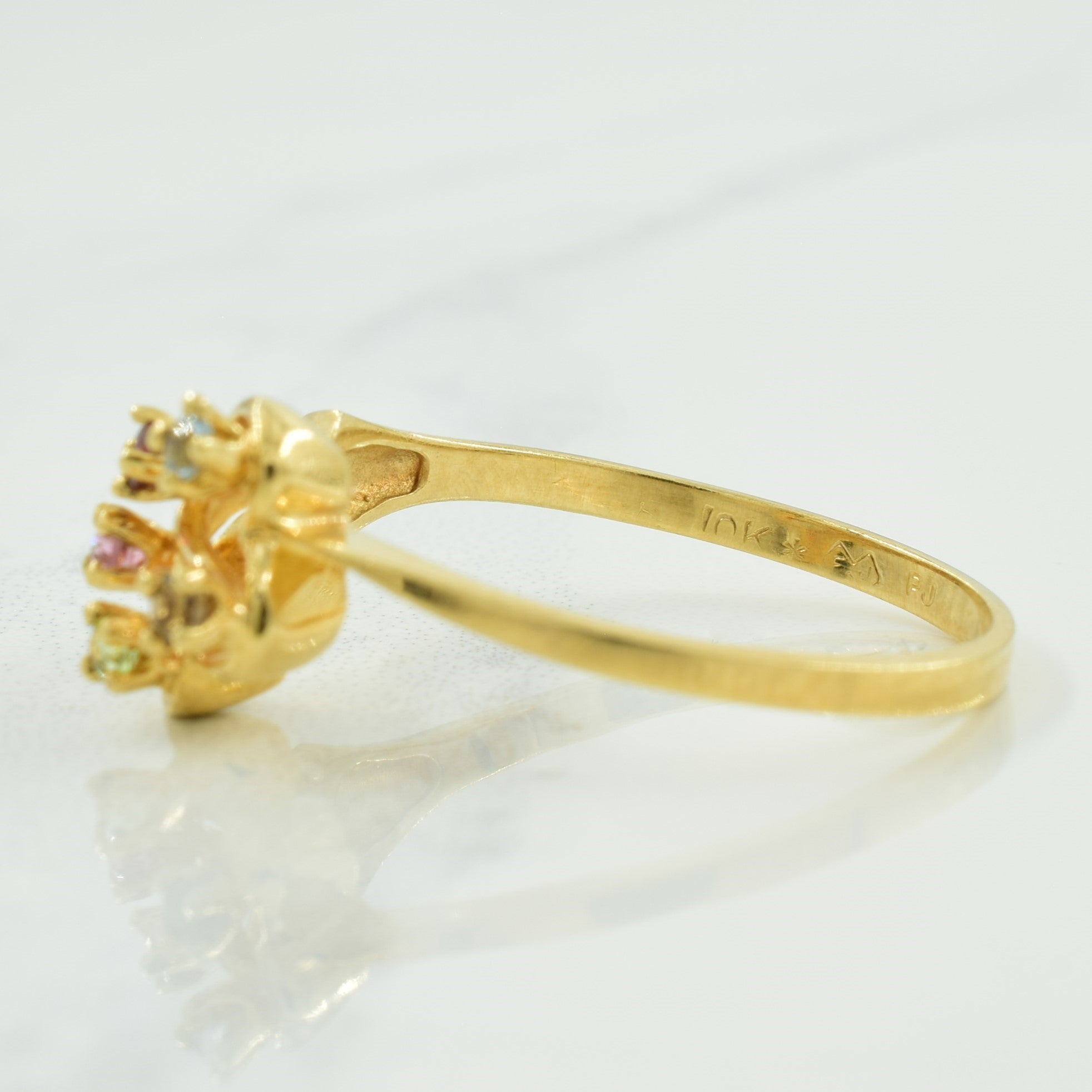 Multi Gem Ring | 0.15ctw | SZ 7.75 |