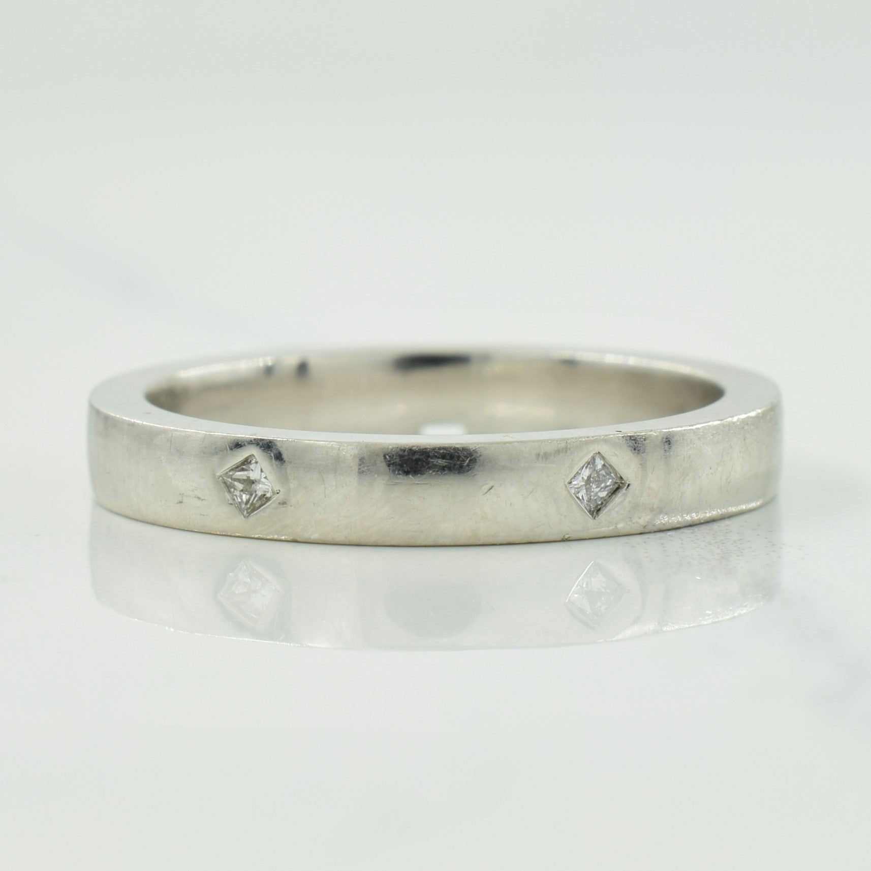 Platinum Diamond Band | 0.15ctw | SZ 6 |