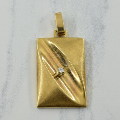Solitaire Diamond Pendant | 0.03ct |