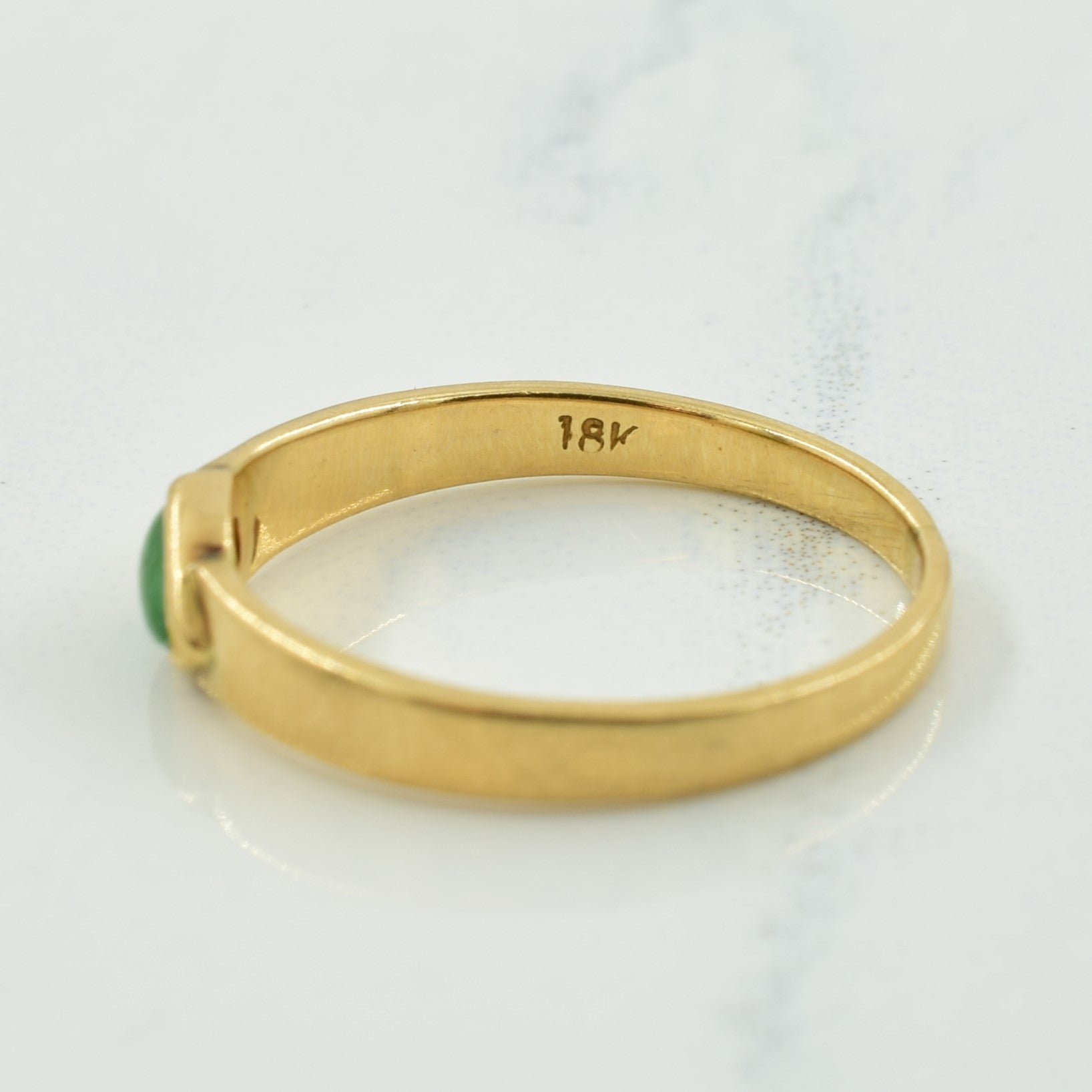 Petite Jadeite Ring | 0.07ct | SZ 3.25 |