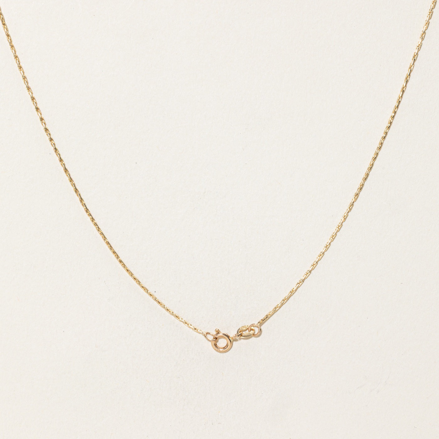 14k Diamond Scalloped Cross Ornate Pendant Necklace | 15.5"