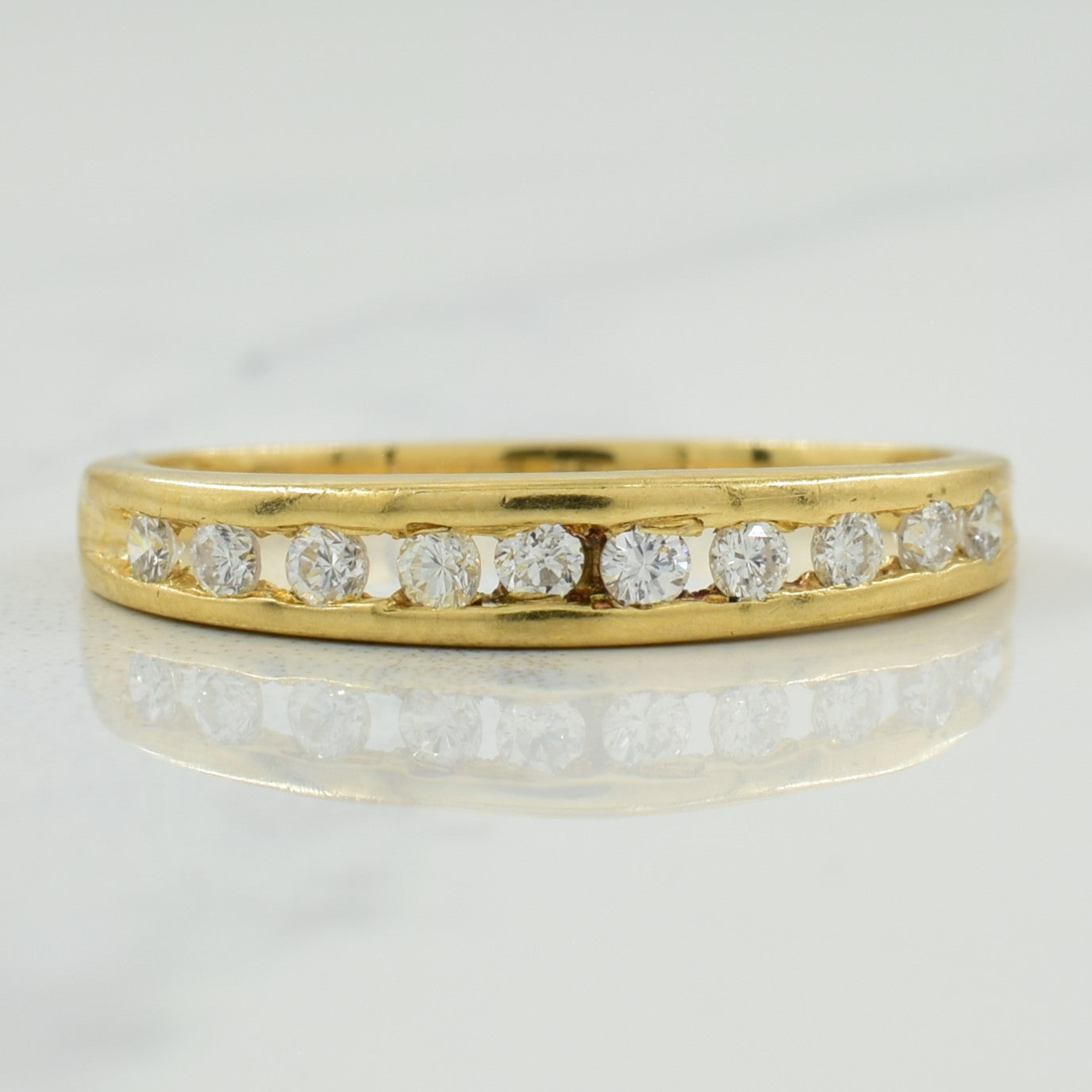 Bague en diamant | 0,18 ct | Taille 4,5 | 